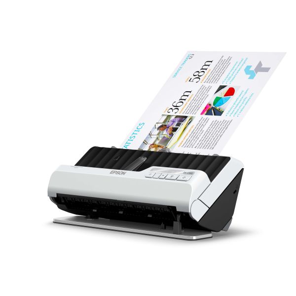 Epson DS-C490 Scanner met ADF + invoer voor losse vellen 600 x 600 DPI A4 Zwart, Wit