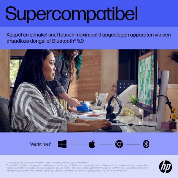 HP 715 oplaadbare muis voor meerdere apparaten