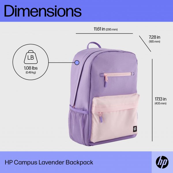 HP Campus Backpack, blauw