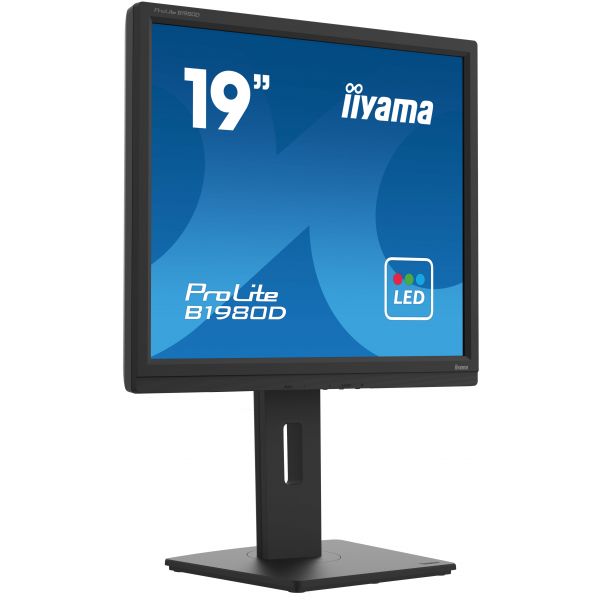 iiyama ProLite B1980D-B5 computer monitor 48,3 cm (19") 1280 x 1024 Pixels SXGA LCD Zwart (B1980D-B5)