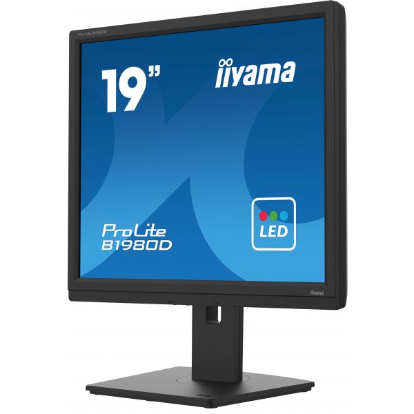 iiyama ProLite B1980D-B5 computer monitor 48,3 cm (19") 1280 x 1024 Pixels SXGA LCD Zwart (B1980D-B5)