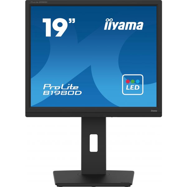 iiyama ProLite B1980D-B5 computer monitor 48,3 cm (19") 1280 x 1024 Pixels SXGA LCD Zwart (B1980D-B5)