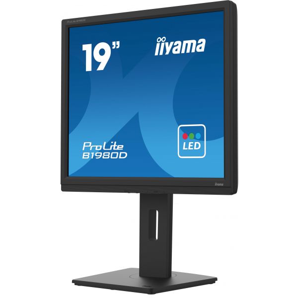 iiyama ProLite B1980D-B5 computer monitor 48,3 cm (19") 1280 x 1024 Pixels SXGA LCD Zwart (B1980D-B5)