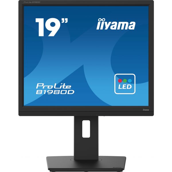 iiyama ProLite B1980D-B5 computer monitor 48,3 cm (19") 1280 x 1024 Pixels SXGA LCD Zwart (B1980D-B5)