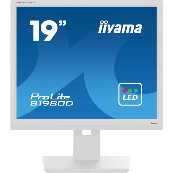 iiyama ProLite B1980D-B5 computer monitor 48,3 cm (19") 1280 x 1024 Pixels SXGA LCD Zwart (B1980D-B5)