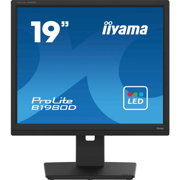 iiyama ProLite B1980D-W5 computer monitor 48,3 cm (19") 1280 x 1024 Pixels SXGA LCD Wit (B1980D-W5)