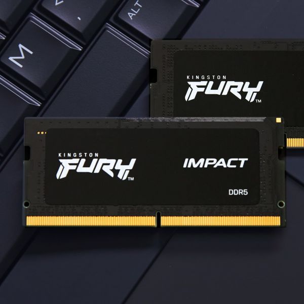 Kingston Technology FURY 32GB 6000MT/s DDR5 CL38 SODIMM (set van 2) Impact XMP (KF560S38IBK2-32)