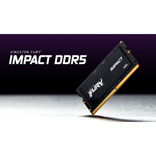 Kingston Technology FURY 32GB 6000MT/s DDR5 CL38 SODIMM (set van 2) Impact XMP (KF560S38IBK2-32)