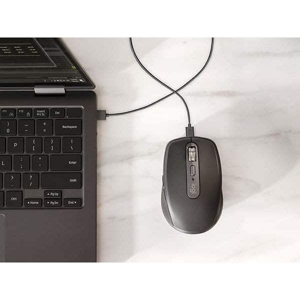 Logitech MX Anywhere 3S for Business muis Rechtshandig RF-draadloos + Bluetooth Laser 8000 DPI