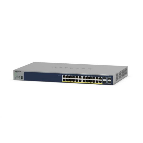 NETGEAR GS728TPP Managed L2/L3/L4 Gigabit Ethernet (10/100/1000) Power over Ethernet (PoE) Grijs (GS728TPP-300EUS)