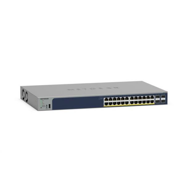 NETGEAR GS728TPP Managed L2/L3/L4 Gigabit Ethernet (10/100/1000) Power over Ethernet (PoE) Grijs (GS728TPP-300EUS)