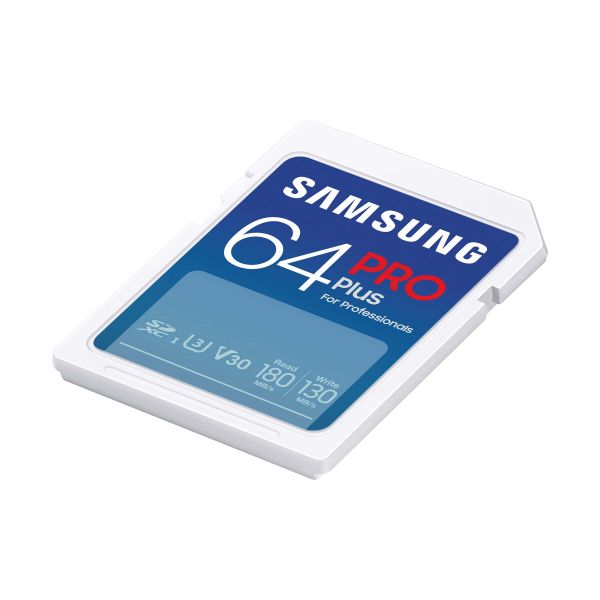 Samsung MB-SD64S/EU flashgeheugen 64 GB SD UHS-I Klasse 3 (MB-SD64S/EU)