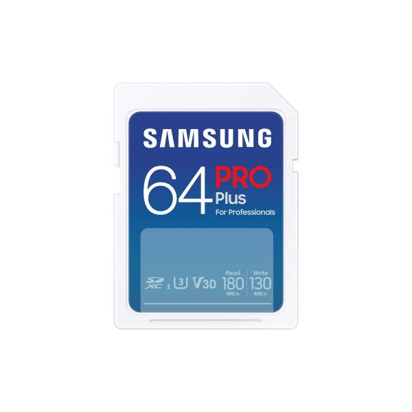 Samsung MB-SD64S/EU flashgeheugen 64 GB SD UHS-I Klasse 3 (MB-SD64S/EU)