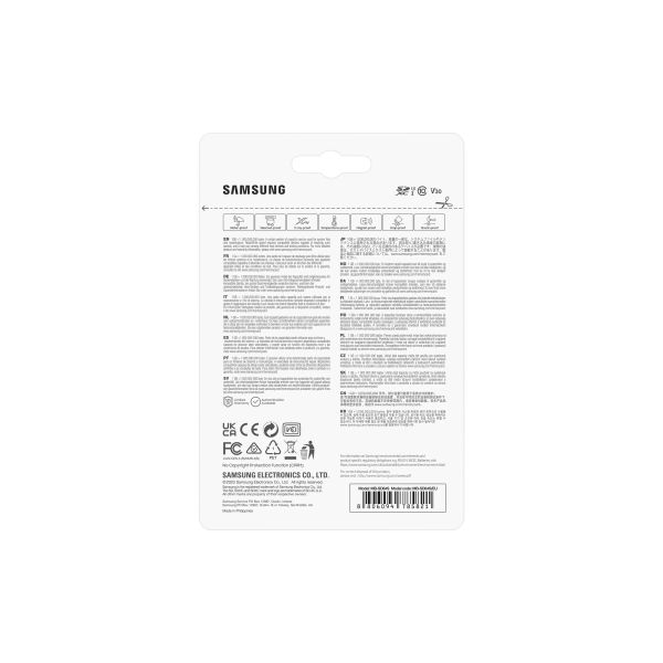 Samsung MB-SD64S/EU flashgeheugen 64 GB SD UHS-I Klasse 3 (MB-SD64S/EU)