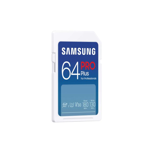 Samsung MB-SD64S/EU flashgeheugen 64 GB SD UHS-I Klasse 3 (MB-SD64S/EU)