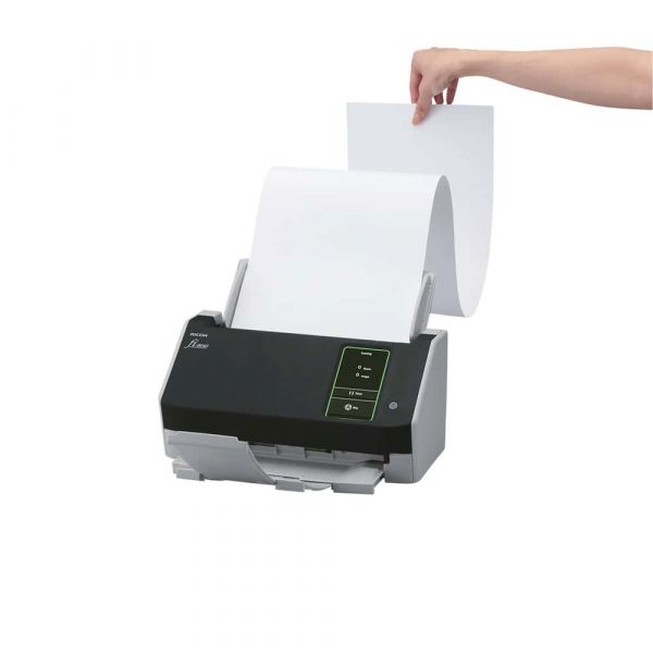 Ricoh fi-8040 ADF-/handmatige invoer scanner 600 x 600 DPI A4 Zwart, Grijs