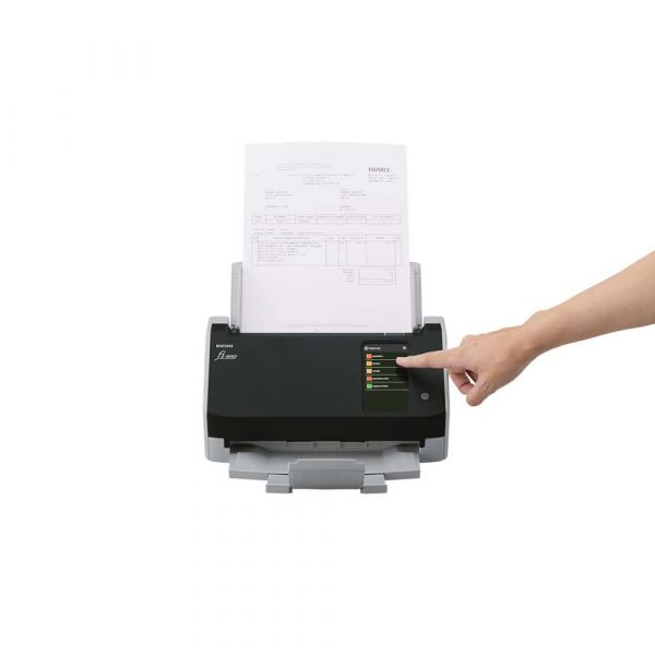 Ricoh fi-8040 ADF-/handmatige invoer scanner 600 x 600 DPI A4 Zwart, Grijs