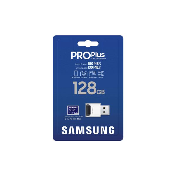 Samsung MB-MD128S 128 GB MicroSDXC UHS-I Klasse 10 (MB-MD128SB/WW)