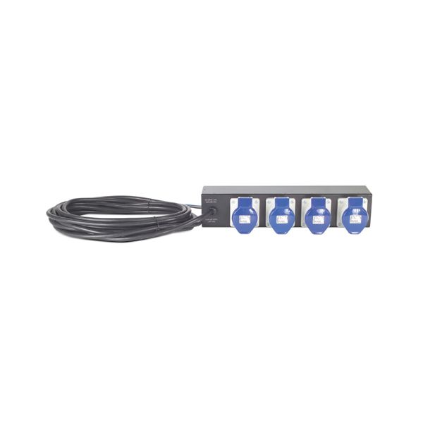 APC AP7586 Rack PDU - Basic, 2U, 32A, 230V, (4x) IEC60309, aanpasbaar power cord (zonder stekker)