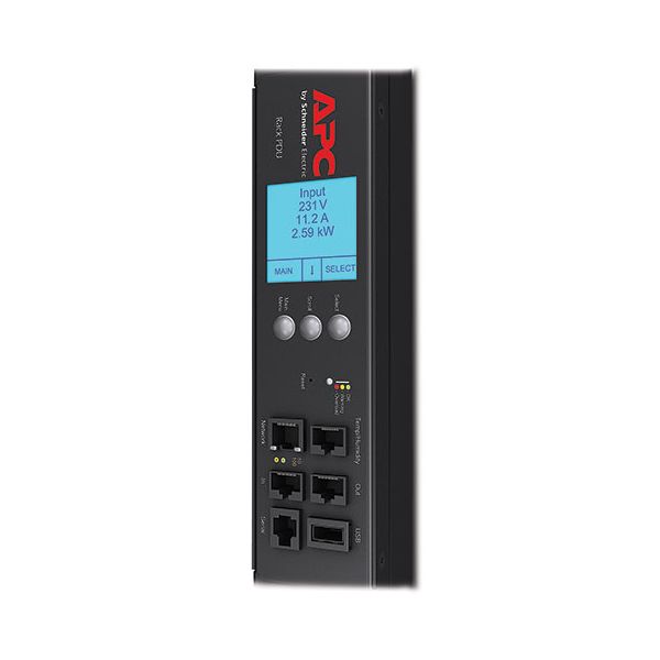 APC AP8659 - Switched & Metered-by-Outlet PDU, ZeroU, 16A, 230V, (21x) C13 & (3x) C19