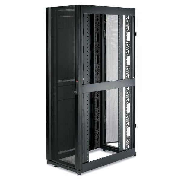 APC AR3100 NetShelter SX 42U 600mm(b) x 1070mm(d) 19" IT rack, behuizing met zijpanelen, zwart (AR3100)