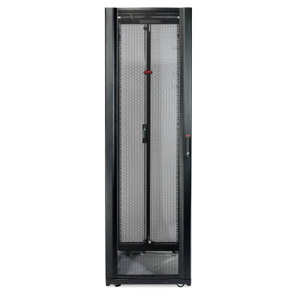 APC AR3100 NetShelter SX 42U 600mm(b) x 1070mm(d) 19" IT rack, behuizing met zijpanelen, zwart (AR3100)