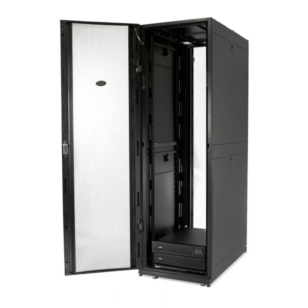 APC AR3100 NetShelter SX 42U 600mm(b) x 1070mm(d) 19" IT rack, behuizing met zijpanelen, zwart (AR3100)