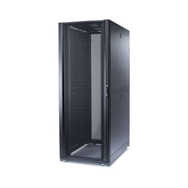 APC NetShelter SX 48U 750mm(b) x 1200mm(d) 19" IT rack, behuizing met zijpanelen, zwart