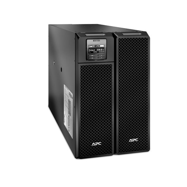 APC Smart-UPS On-Line 10KVA noodstroomvoeding 6x C13, 4x C19, hardwire 1 fase uitgang, Embedded NMC (SRT10KXLI)