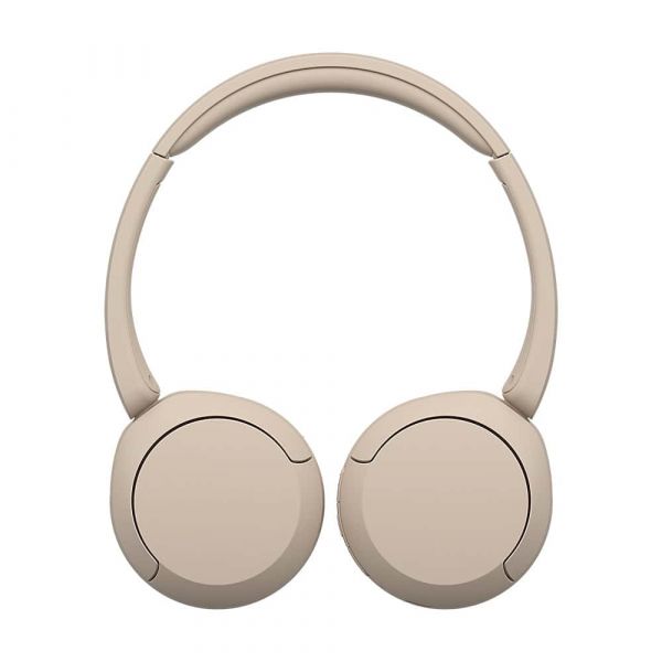 Sony WH-CH520 Headset Draadloos Hoofdband Oproepen/muziek USB Type-C Bluetooth Oplaadhouder Crème