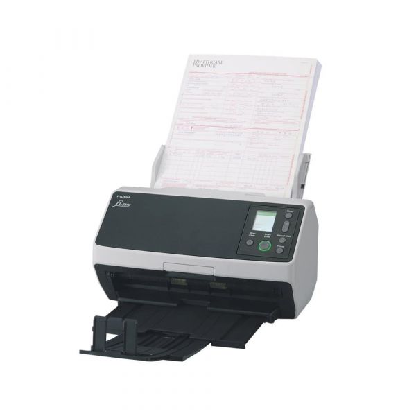 Ricoh fi-8190 ADF-/handmatige invoer scanner 600 x 600 DPI A4 Zwart, Grijs