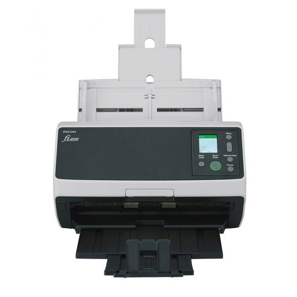 Ricoh fi-8190 ADF-/handmatige invoer scanner 600 x 600 DPI A4 Zwart, Grijs