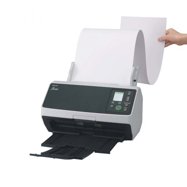 Ricoh fi-8190 ADF-/handmatige invoer scanner 600 x 600 DPI A4 Zwart, Grijs