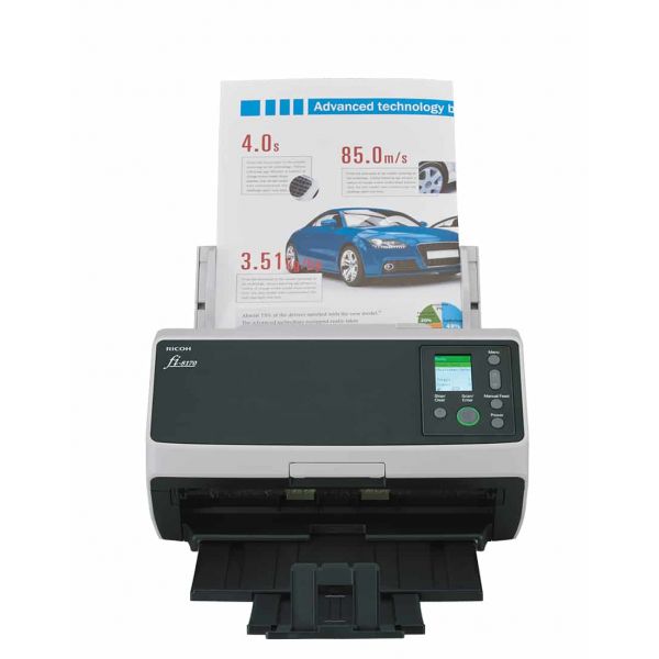 Ricoh fi-8170 ADF-/handmatige invoer scanner 600 x 600 DPI A4 Zwart, Grijs