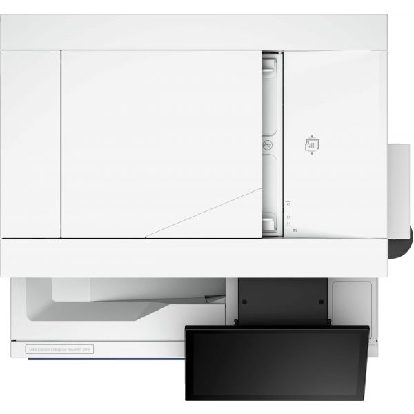 HP Color LaserJet Enterprise Flow MFP 5800zf-printer, Printen, kopiëren, scannen, faxen, Automatische documentinvoer; optionele high-capacity laden; Touchscreen; TerraJet-cartridge