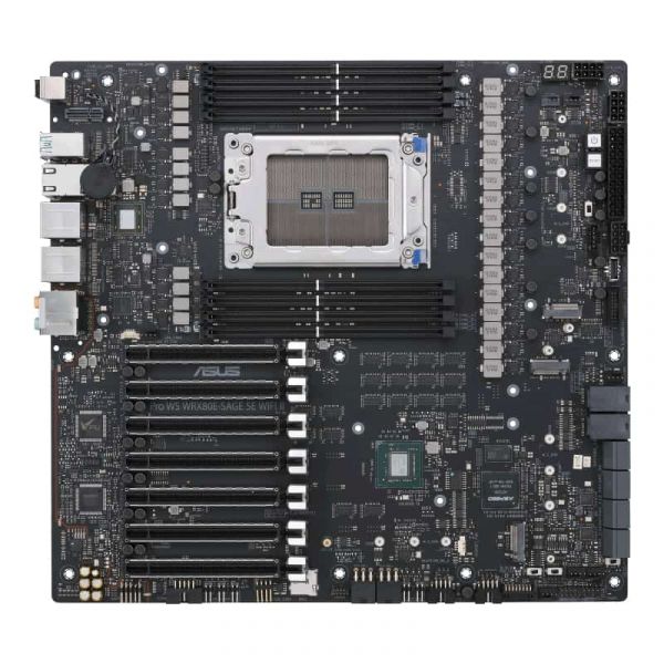 ASUS Pro WS WRX80E-SAGE SE WIFI II AMD WRX80 Socket sWRX8 Verlengd ATX