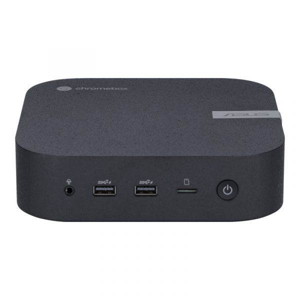 ASUS Chromebox CHROMEBOX5-S3006UN Intel® Core™ i3 i3-1220P 8 GB DDR4-SDRAM 128 GB SSD ChromeOS Mini PC Zwart