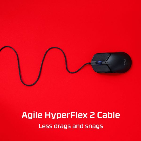 HyperX Pulsefire Haste 2 - gamingmuis (zwart)