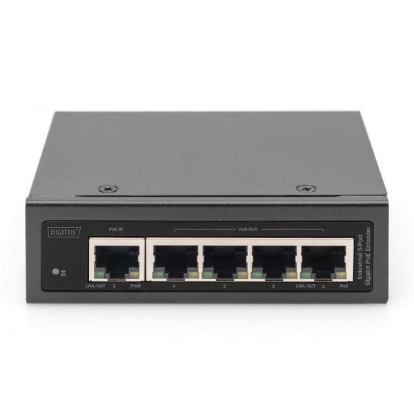 Digitus DN-651143 netwerkextender Netwerkzender & -ontvanger Grijs 10, 100, 1000 Mbit/s