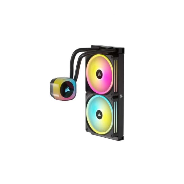 Corsair H115I Processor Kit voor vloeistofkoeling 14 cm Zwart