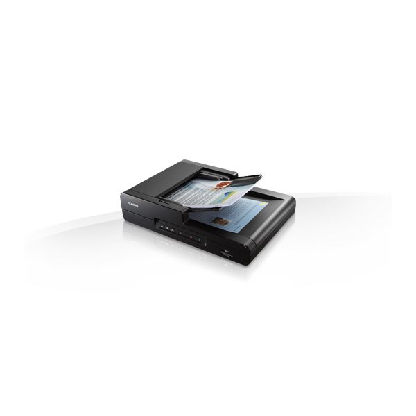 Canon imageFORMULA DR-F120 Flatbed-/ADF-scanner 600 x 600 DPI A4 Zwart