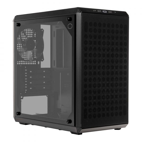 Cooler Master Q300L V2 Mini Tower Zwart, Transparant