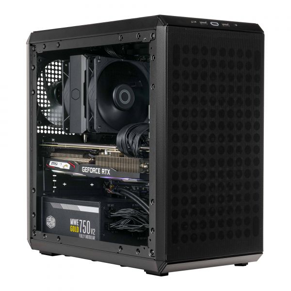 Cooler Master Q300L V2 Mini Tower Zwart, Transparant