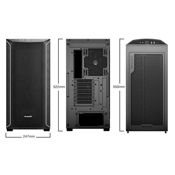 be quiet! Shadow Base 800 DX Black Midi Tower Zwart