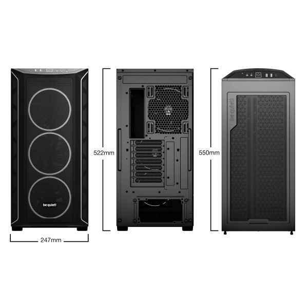 be quiet! Shadow Base 800 FX Black Midi Tower Zwart