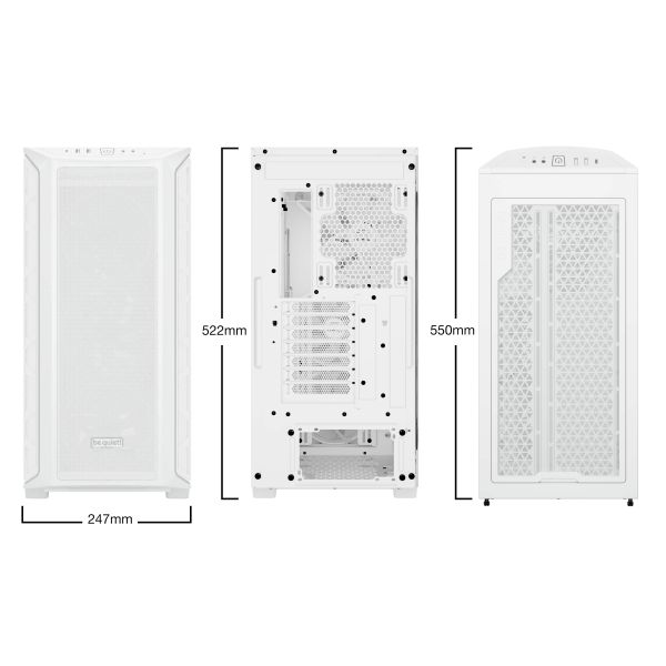 be quiet! Shadow Base 800 FX White Midi Tower Wit