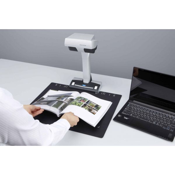 Ricoh ScanSnap SV600 Overhead scanner 285 x 218 DPI A3 Zwart, Wit