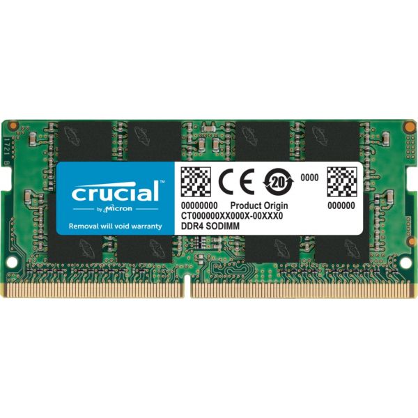 Crucial 8GB DDR4 PC4-25600 3200MHz SODIMM TRAY geheugenmodule (CT8G4SFRA32AT)