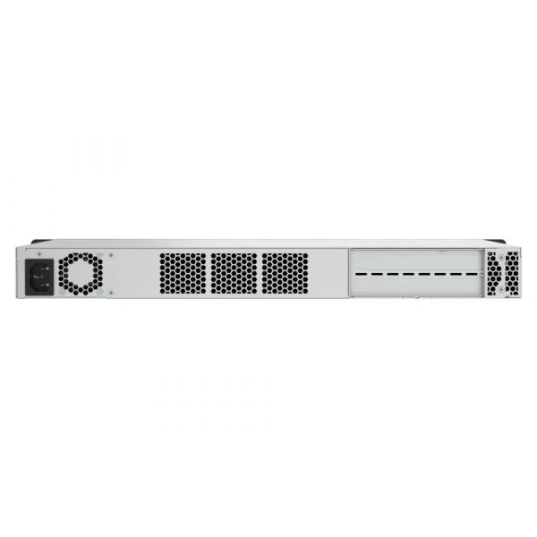 QNAP QGD-1600 Managed Gigabit Ethernet (10/100/1000) 1U Zwart, Grijs (QGD-1600-8G)