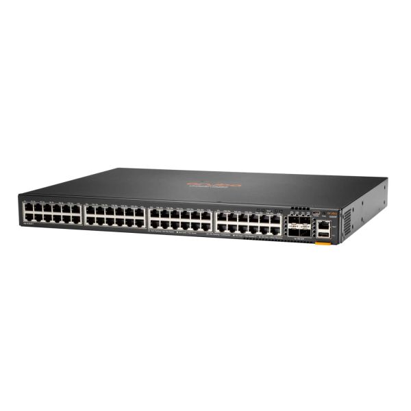 Aruba CX 6200F 48G Class-4 PoE 4SFP 740W Managed L3 Gigabit Ethernet (10/100/1000) Power over Ethernet (PoE) 1U (S0M85A#ABB)